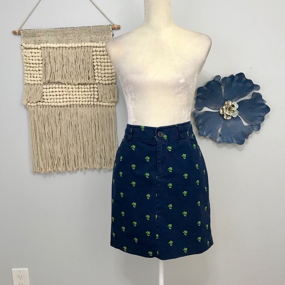 Lilly Pulitzer palm tree print skirt - Picture 2 of 5